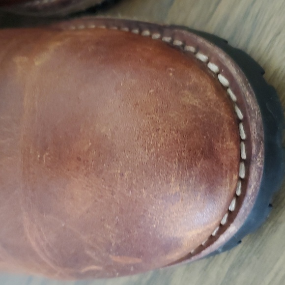 Woolrich Baltimore Leather & Wool Boots Size 7.5 - Picture 10 of 14